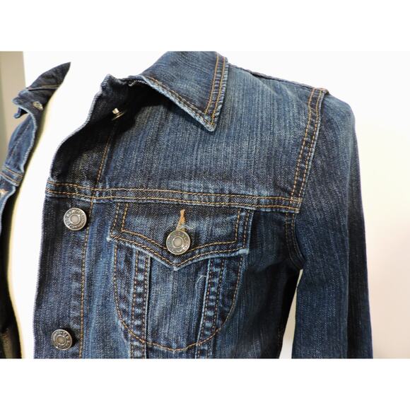 Old Navy Womens Denim Jacket Size M - Picture 3 of 7